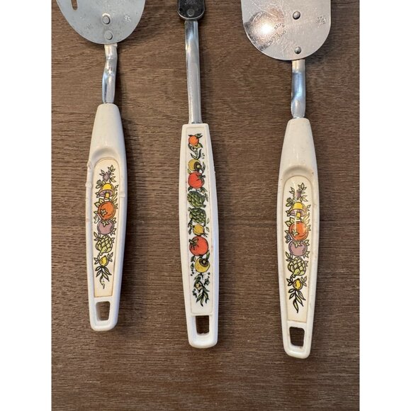 VTG Foley Ekco USA Serving Fork Spatula Utensil Chrome Plated Spice Of Life - Picture 2 of 11